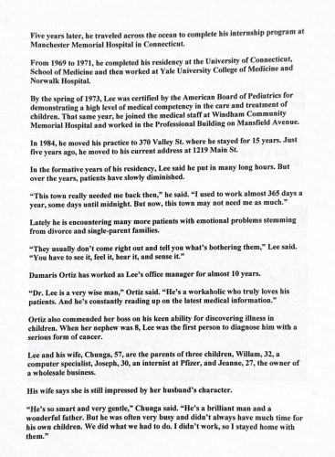 1-89 : 이상원 박사는  소아 가정 간호 백과-부모도 반의사가 되어야 한다 저자란 신문기사