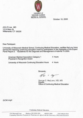 2-145 : University of Wisconsin-Madison Medical School 소아과학 연수교육