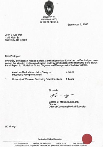 2-146 : University Wisconsin Madison Medical School 소아과학 연수교육