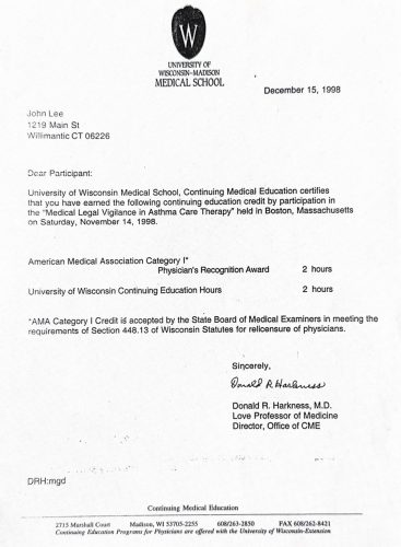 2-191 : AMA Physician Recognie  소아과학 연수 교육