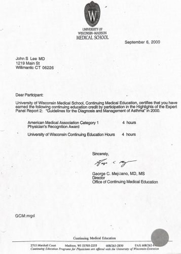 2-193 : AMA Physician Recognie  소아과학 연수 교육,  2000년